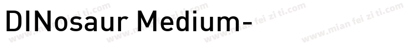 DINosaur Medium字体转换